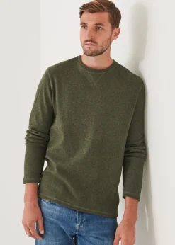 PATRICK ASSARAF Cashmere Sweatshirt|Men Knitwear