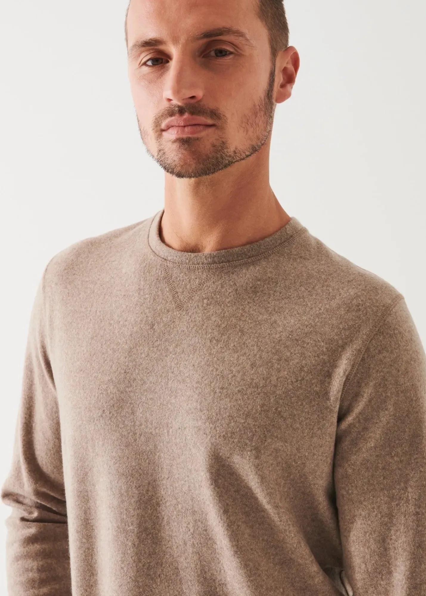 PATRICK ASSARAF Cashmere Sweatshirt|Men Knitwear