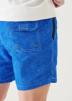 PATRICK ASSARAF Circle Print Swim Short|Men Bottoms