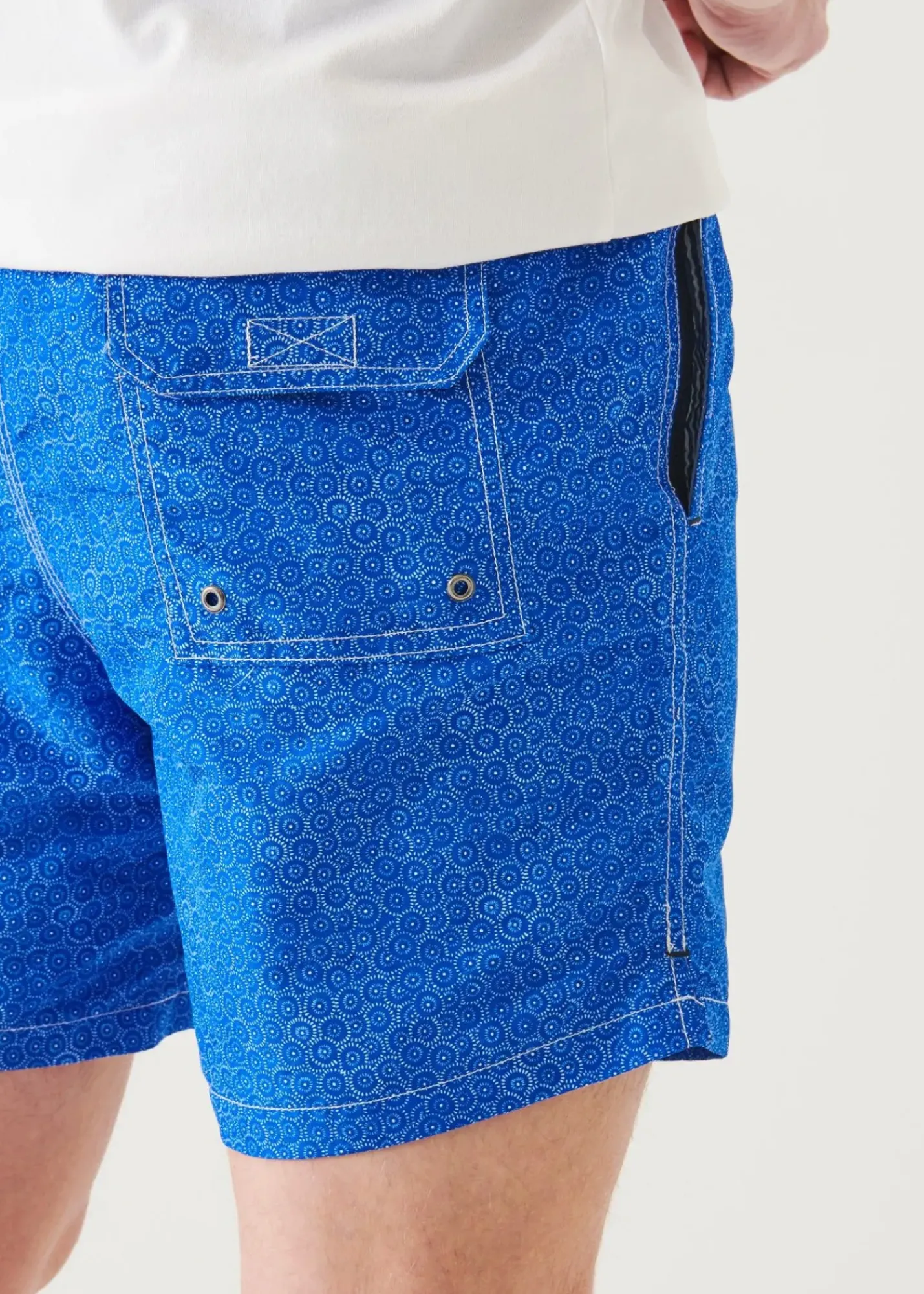 PATRICK ASSARAF Circle Print Swim Short|Men Bottoms