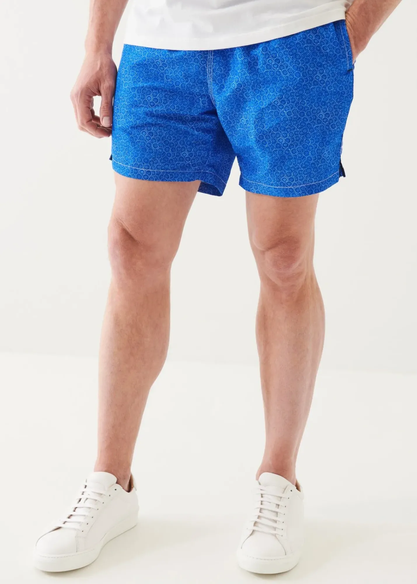 PATRICK ASSARAF Circle Print Swim Short|Men Bottoms