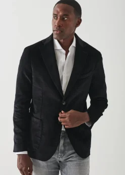 PATRICK ASSARAF Corduroy Two-Button Blazer|Men Blazers
