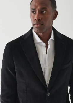 PATRICK ASSARAF Corduroy Two-Button Blazer|Men Blazers