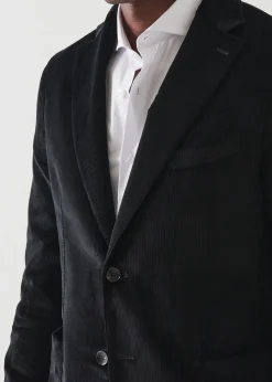 PATRICK ASSARAF Corduroy Two-Button Blazer|Men Blazers
