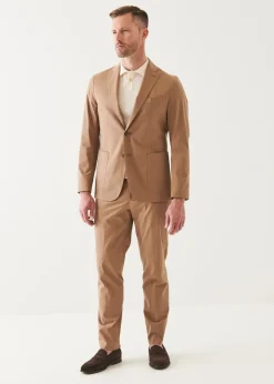 PATRICK ASSARAF Cotton Blend Blazer|Men Blazers