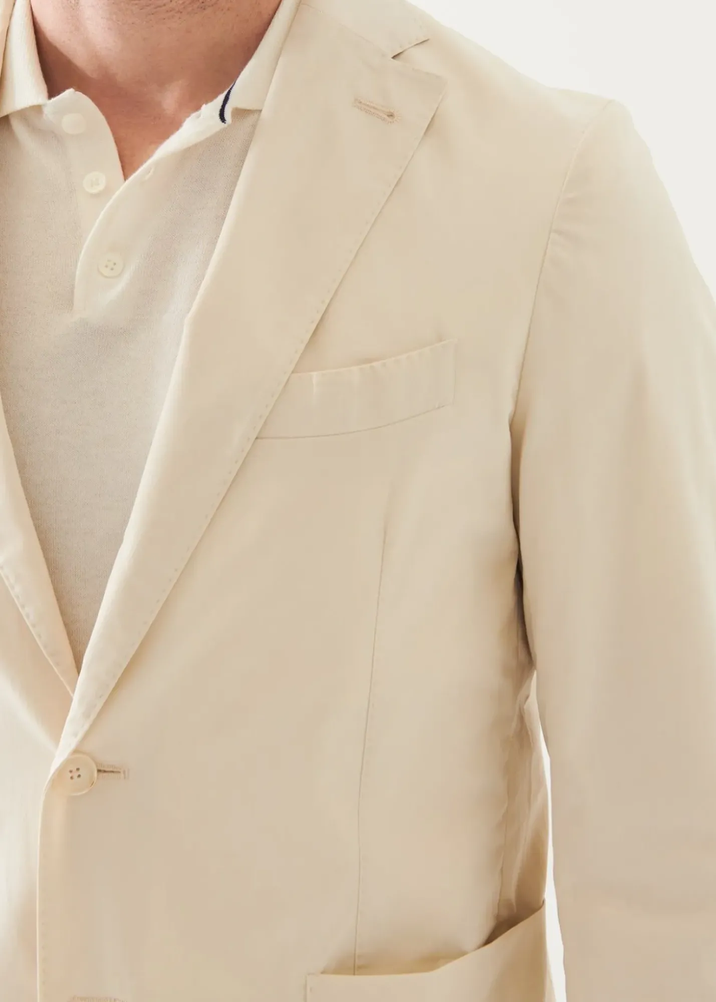 PATRICK ASSARAF Cotton Blend Blazer|Men Blazers
