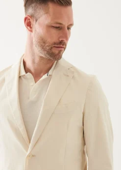 PATRICK ASSARAF Cotton Blend Blazer|Men Blazers