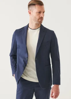 PATRICK ASSARAF Cotton Blend Blazer|Men Blazers