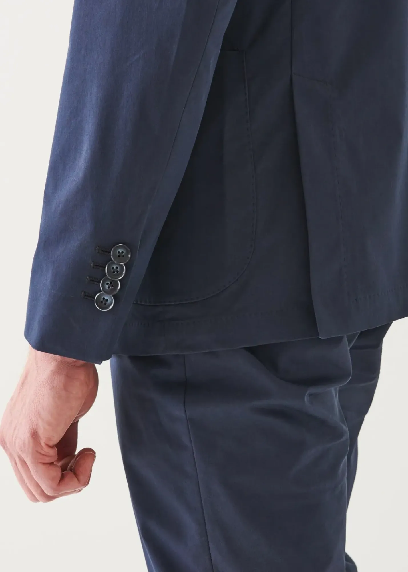 PATRICK ASSARAF Cotton Blend Blazer|Men Blazers