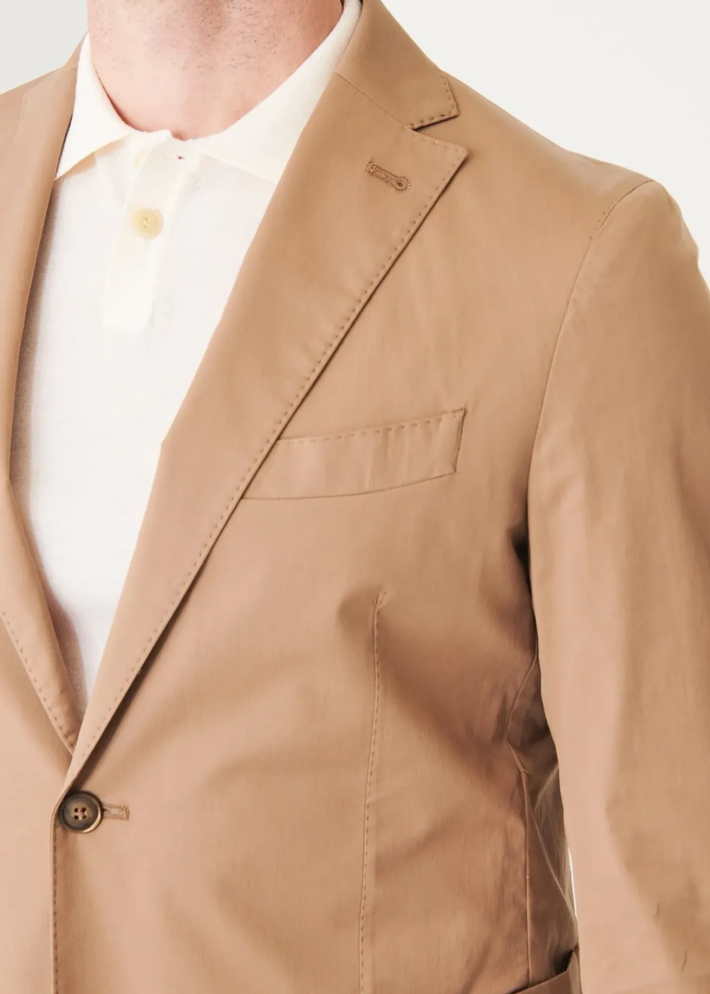 PATRICK ASSARAF Cotton Blend Blazer|Men Blazers