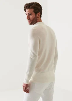 PATRICK ASSARAF Cotton Blend Quarter Zip|Men Knitwear