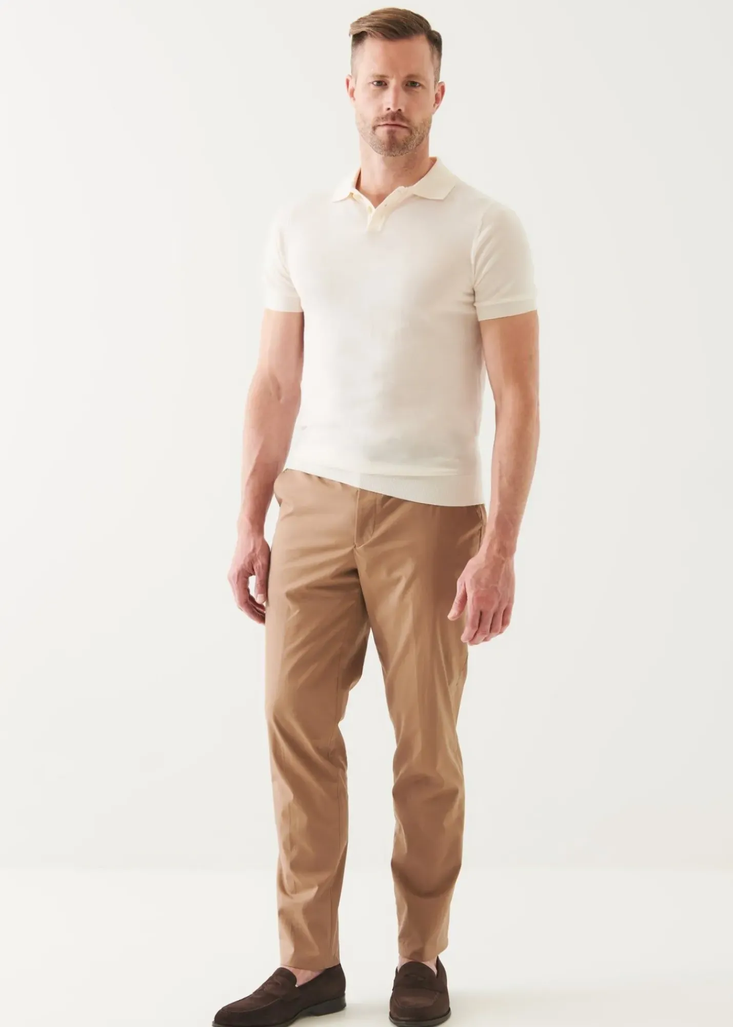 PATRICK ASSARAF Cotton Blend Slim Pant|Men Bottoms