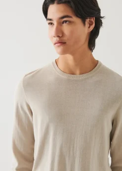 PATRICK ASSARAF Cotton Crewneck|Men Knitwear