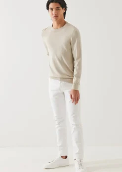 PATRICK ASSARAF Cotton Crewneck|Men Knitwear