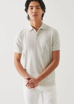 PATRICK ASSARAF Cotton Cupro Polo|Men Polos