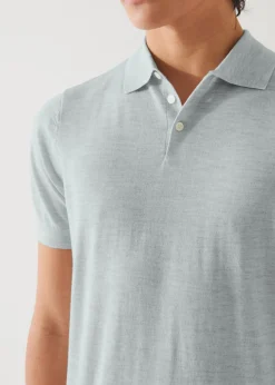 PATRICK ASSARAF Cotton Cupro Polo|Men Polos