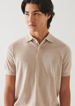 PATRICK ASSARAF Cotton Cupro Polo|Men Polos