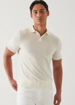 PATRICK ASSARAF Cotton Cupro Polo|Men Polos