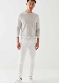 PATRICK ASSARAF Cotton Silk Blend Sweater|Men Knitwear