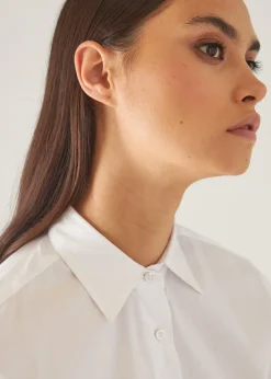 PATRICK ASSARAF Cotton Stretch Classic Shirt|Women Shirts