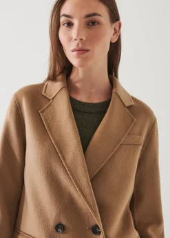 PATRICK ASSARAF Double Breasted Cashmere Blazer|Women Blazers
