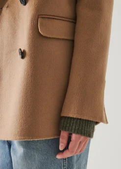 PATRICK ASSARAF Double Breasted Cashmere Blazer|Women Outerwear
