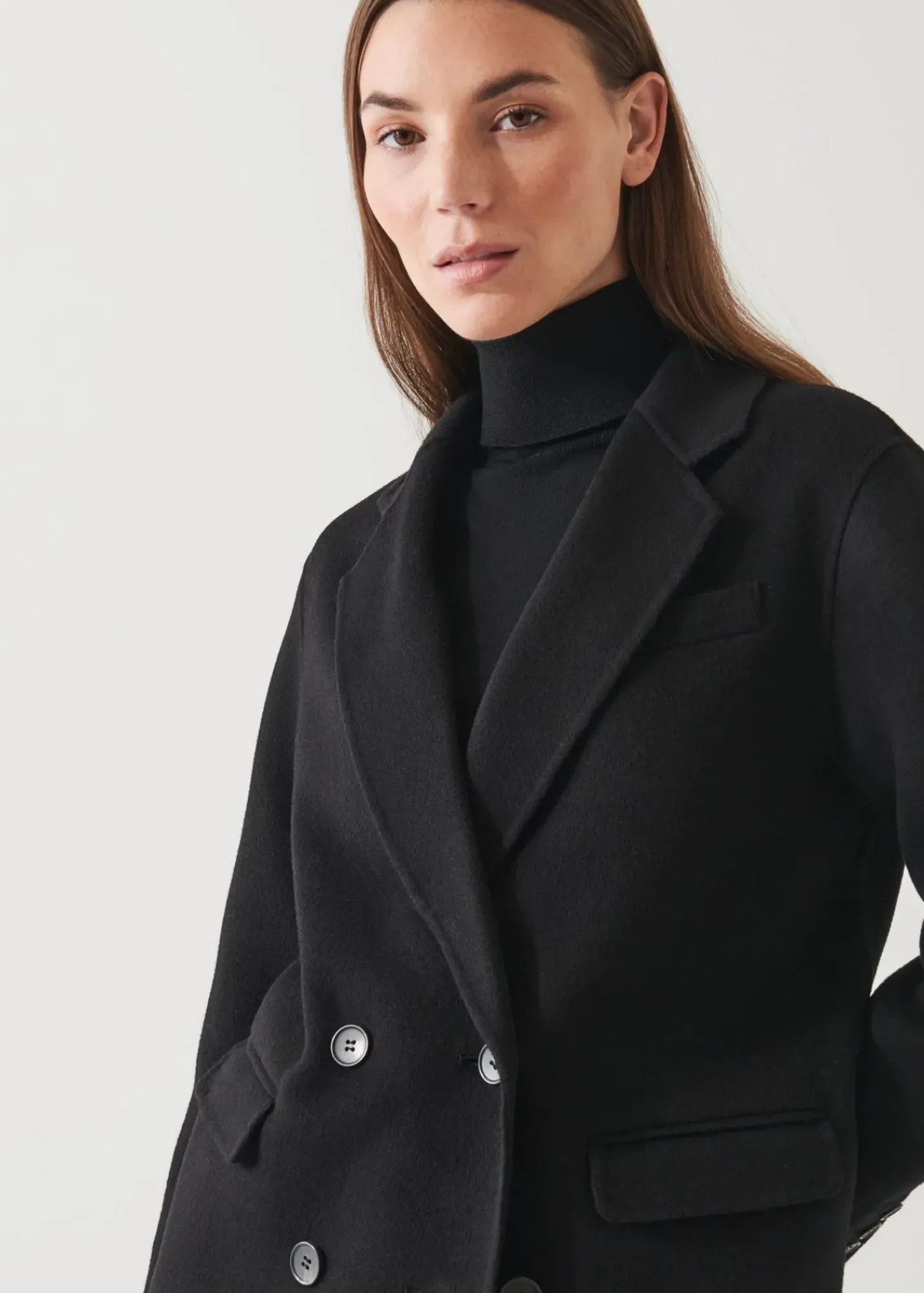 PATRICK ASSARAF Double Breasted Cashmere Blazer|Women Outerwear