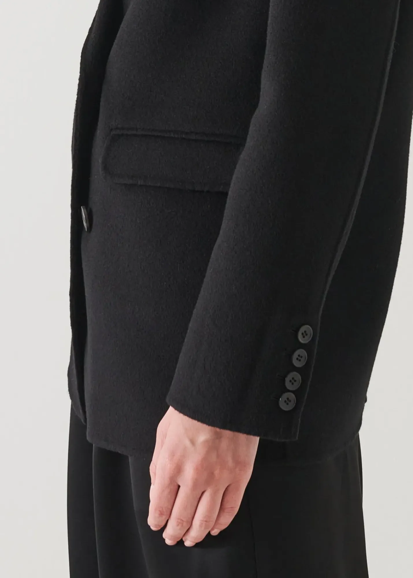 PATRICK ASSARAF Double Breasted Cashmere Blazer|Women Outerwear