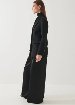 PATRICK ASSARAF Double Breasted Cashmere Blazer|Women Outerwear