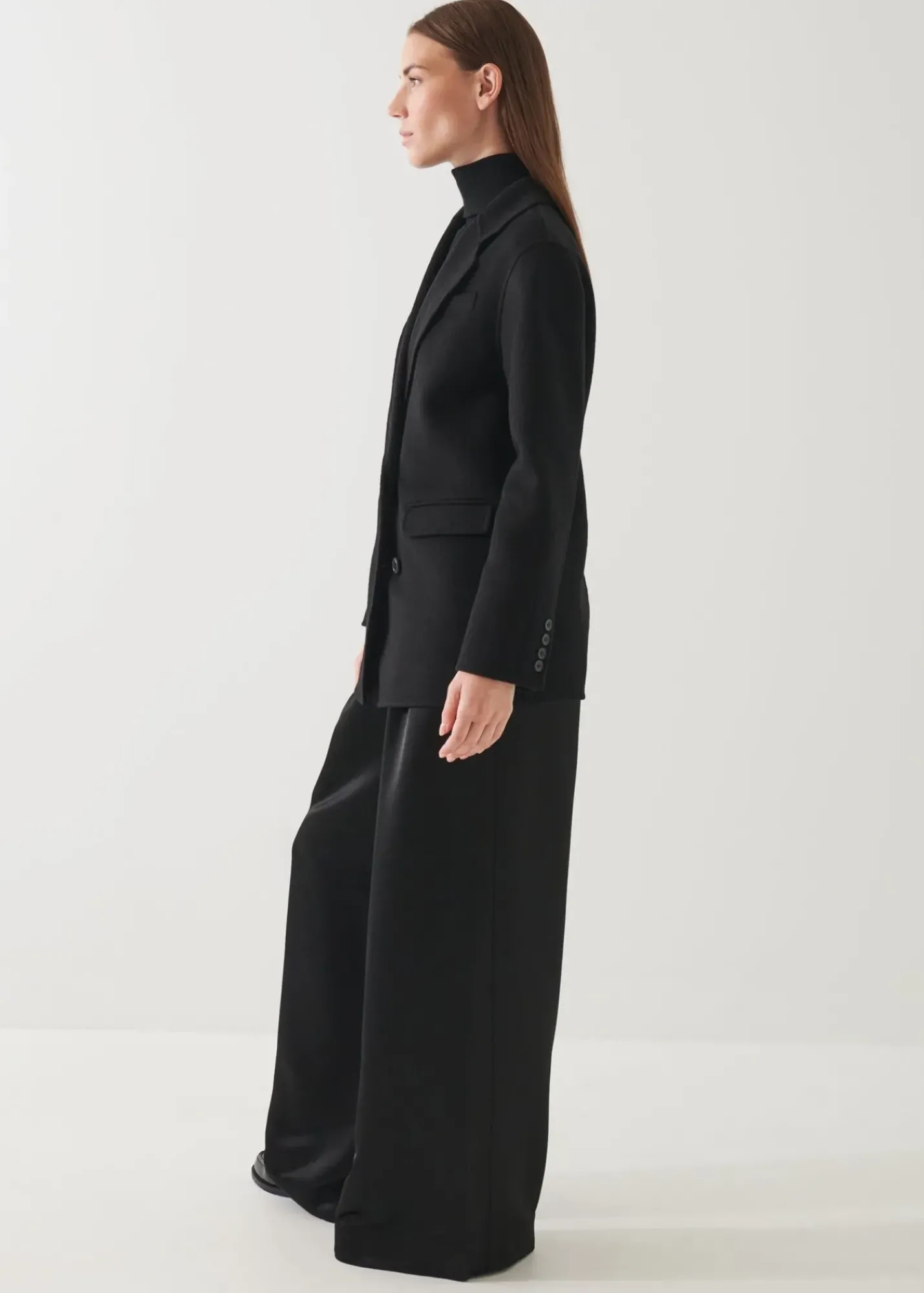 PATRICK ASSARAF Double Breasted Cashmere Blazer|Women Outerwear