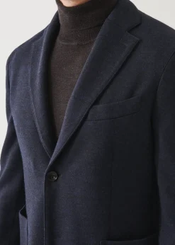 PATRICK ASSARAF Double Face Two-Button Blazer|Men Blazers
