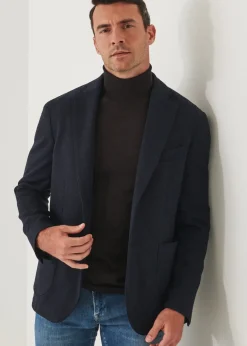 PATRICK ASSARAF Double Face Two-Button Blazer|Men Blazers