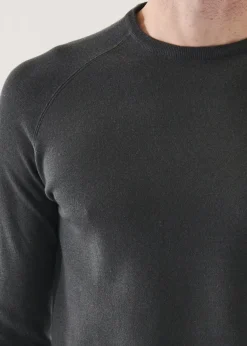 PATRICK ASSARAF Double-Face Crewneck Sweater|Men Knitwear