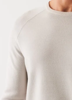 PATRICK ASSARAF Double-Face Crewneck Sweater|Men Knitwear