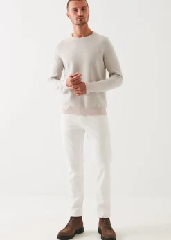PATRICK ASSARAF Double-Face Crewneck Sweater|Men Knitwear