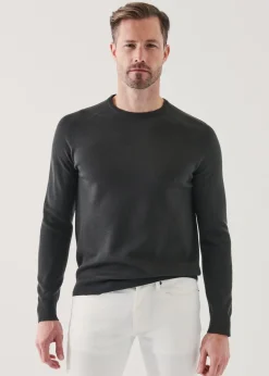PATRICK ASSARAF Double-Face Crewneck Sweater|Men Knitwear