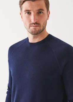 PATRICK ASSARAF Double-Face Crewneck Sweater|Men Knitwear