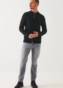 PATRICK ASSARAF Double-Face Full Zip|Men Knitwear