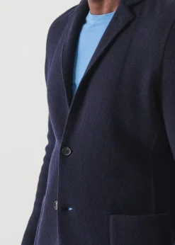 PATRICK ASSARAF Eco-Cashmere Sweater Jacket|Men Blazers