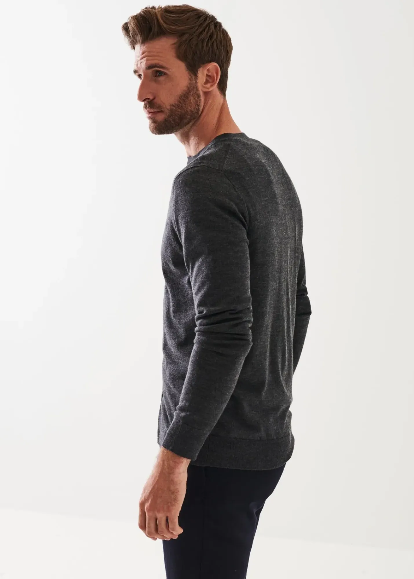 PATRICK ASSARAF Extra-Fine Merino Cardigan|Men Knitwear