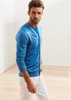 PATRICK ASSARAF Extra-Fine Merino Cardigan|Men Knitwear