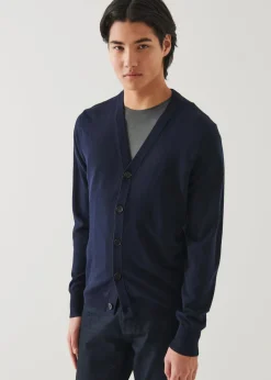 PATRICK ASSARAF Extra-Fine Merino Cardigan|Men Knitwear