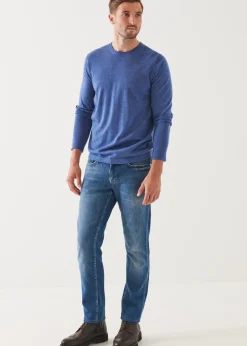 PATRICK ASSARAF Extra-Fine Merino Crewneck|Men Knitwear