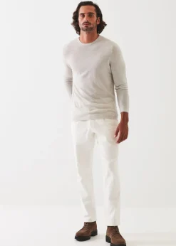 PATRICK ASSARAF Extra-Fine Merino Crewneck|Men Knitwear
