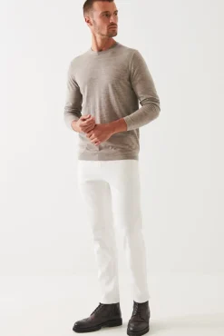 PATRICK ASSARAF Extra-Fine Merino Crewneck|Men Knitwear