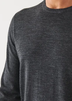 PATRICK ASSARAF Extra-Fine Merino Crewneck|Men Knitwear