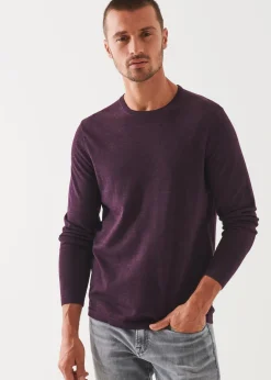 PATRICK ASSARAF Extra-Fine Merino Crewneck|Men Knitwear