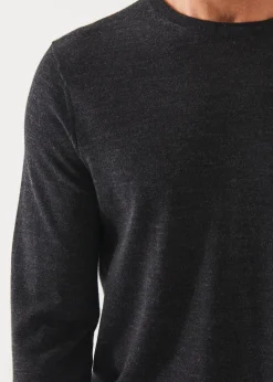PATRICK ASSARAF Extra-Fine Merino Crewneck|Men Knitwear