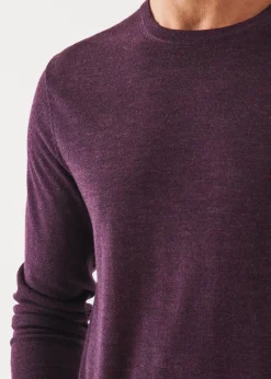 PATRICK ASSARAF Extra-Fine Merino Crewneck|Men Knitwear