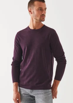PATRICK ASSARAF Extra-Fine Merino Crewneck|Men Knitwear